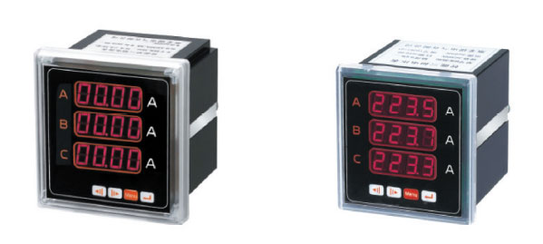 HCD194I-2X4、NW4UI-2X4照明柜三項電流表