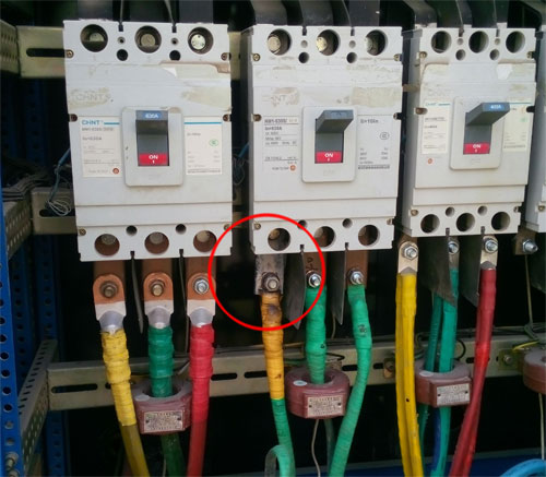 630安斷路器銅排燒白的原因何在? 630安斷路器銅排燒白的原因何在?