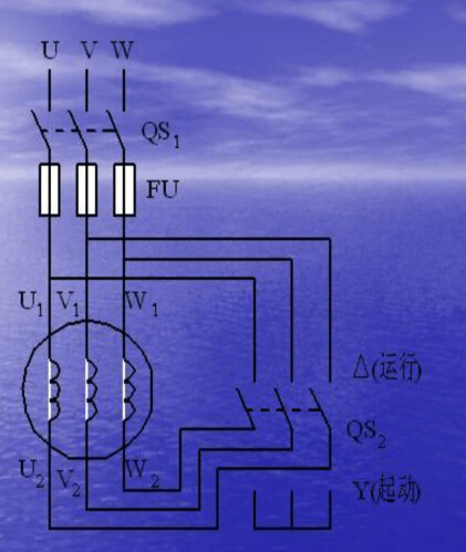 星形-三角形啟動器起動 星形-三角形啟動器起動