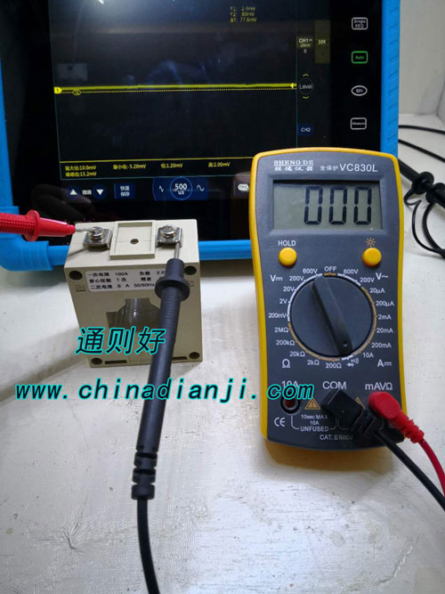 如果判斷互感器損壞?用萬用表測量互感器的好壞1